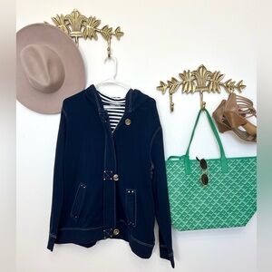 Spring Lounge sport jacket sweater Xl ptp 24” l 26”